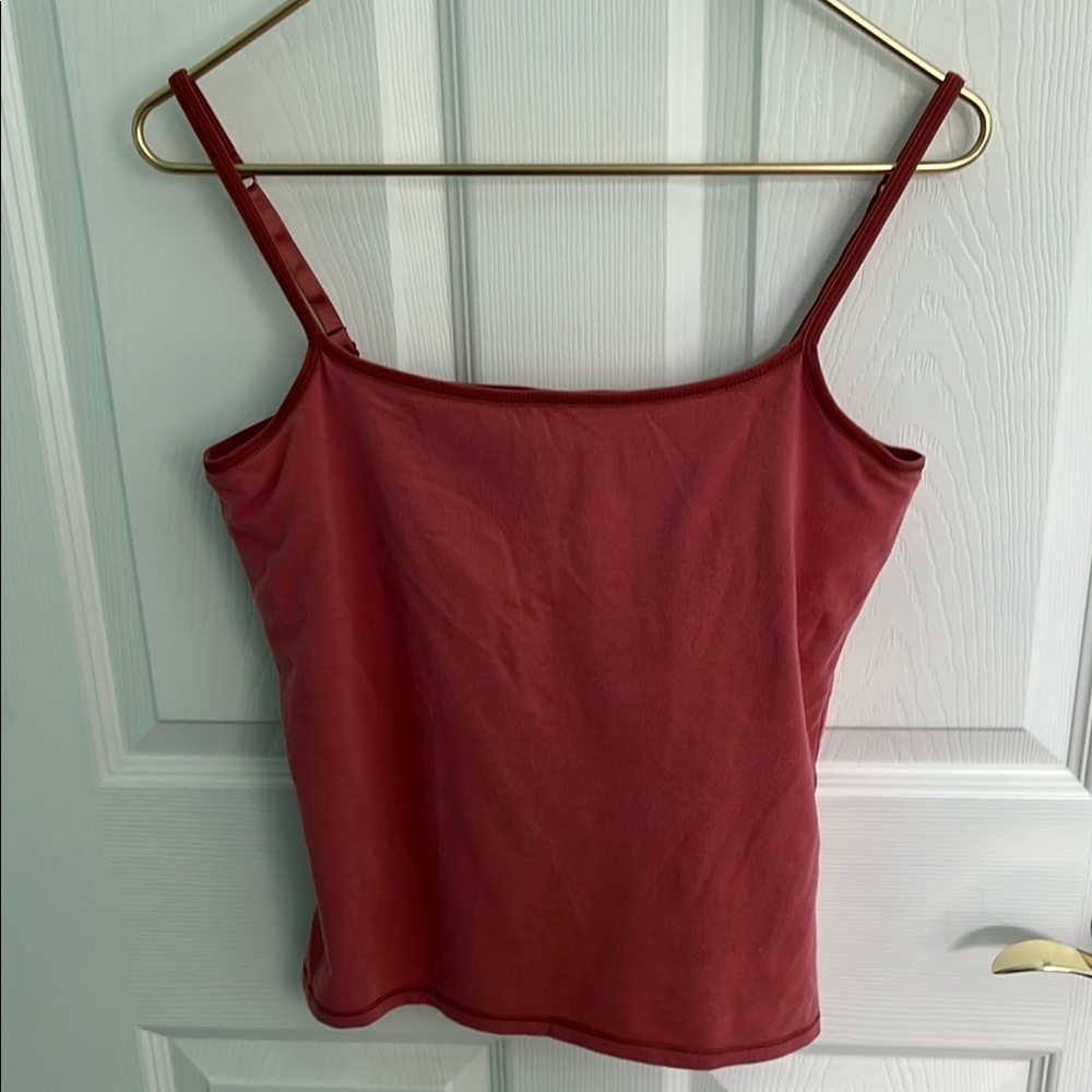 🌺J. Jill Red Fitted Camisole Top